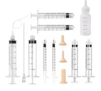 Yitaocity Kit d'élevage adapté pour les chiots et chatons nouveau-nés, mamelon, tube d'alimentation, seringues et biberons pour petits chats, chiens, oiseaux, perroquets