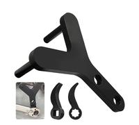 Yitexin Extracteur Rotule Suspension Spécialité Bushing, Bras de Suspension Kit, Levier de Bras de Contrôle Inférieur Clé Adaptateur Tête avec 2 1/2" Conduire Extension Interrupteur (Noir)