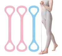 Yitexin Lot de 3 bandes de résistance en forme de 8 pour exercice, sangles extensibles pour bras, épaules, dos, poitrine, bandes élastiques pour thérapie physique (3 pièces)