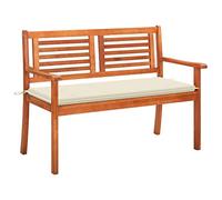 YITHOPI Banc de jardin 2 places, banc de parking, banc avec dossier et accoudoirs, banc de jardin pour 2 places, banc de repos style rétro, mobilier de jardin, banc pour jardin, parc, balcon, avec