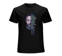 YITIANYUAN David Guetta Men's Short Sleeve T-Shirt Size XXL
