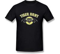 YITIANYUAN Men's Tiger Army Band Logo T-Shirt Size XXL
