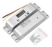 YiToo Serrure électrique Drop Bolt Lock DC 12 V Fail-Safe Art Serrure de porte électronique pour contrôle d'accès, système d'entrée de porte avec retard