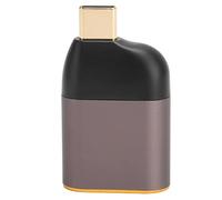 Yitre Adaptateur USB C vers DisplayPort, Alliage d'aluminium Plug and Play USB C Mâle vers Mini DP Femelle Projection Bidirectionnelle pour Tablette
