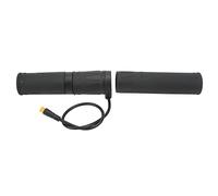 Yitre Poignée d'accélérateur de Vélo électrique, Interface étanche Confortable Split Strong Performance en Caoutchouc pour Vélo électrique Twist Throttle pour Le Remplacement