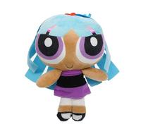 YIUNL Dessin animé The Powerpuff Girls Peluche Jouet Set Bulles Blossom Buttercup Pillow Poupée Anime en Peluche pour Enfants Cadeau d’Anniversaire 25cm Style-04
