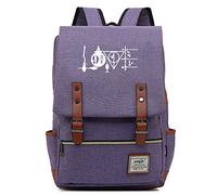 YIUNL Sac à dos de voyage Harry Magic, sac à dos pliable pour l’école, sacs d’école de voyage 15,6 pouces sac à dos pour ordinateur portable violet moyen