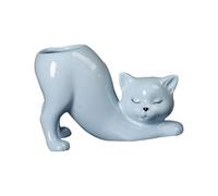 YIUPEDRFG Ce pot de fleurs créatif en forme de queue chat apporte une touche d'originalité à votre décoration intérieure. Ce vase/pot fleurs en forme chat peut également servir contenant pour