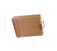 YIUPEDRFG Chevalet de dessin portable, idéal pour les séances de peinture en extérieur. Facile à transporter, il dispose d'un compartiment rangement intérieur. Chevalet pliable pour la peinture et le