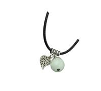 YIUPEDRFG Collier robuste phosphorescent avec pendentif lumineux en alliage. Bijou idéal pour toutes les occasions décontractées. Ce magnifique collier pendentif peut être porté seul associé à