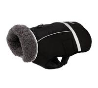 YIUPEDRFG Combinaison de Neige Coupe-Vent d'extérieur pour Chiens, éléments Amis à Fourrure adaptés à la Plupart des Chiens, Grand Manteau imperméable en Nylon Chaud, Noir XL