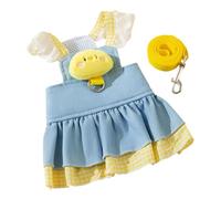 YIUPEDRFG Ensemble de vêtements Tendance pour Chien, Jupe pour Chaton, adorables vêtements d'été pour Chiot, fêtes d'anniversaire Entre Amis, d'été Amusants pour Chiot, pour Chats, Bleu, XL