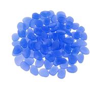 YIUPEDRFG Galets de jardin phosphorescents, décoration colorée pour allée et éclairage pour s'amuser dans le jardin. Brillent également après avoir absorbé la lumière. Étoiles lumineuses,