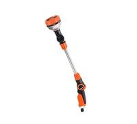 YIUPEDRFG Lance d'arrosage à longue portée pour atteindre les paniers suspendus en hauteur | Lance d'arrosage pour plantes, d'arrosage à longue portée, orange, 47.5x6.8cm