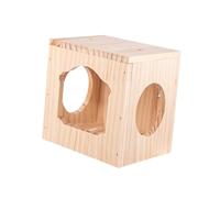 YIUPEDRFG Nichoir pour Petits Oiseaux, Ventilation optimale pour l'observation des Oiseaux, offrant Une Vue imprenable sur Leur activité. Habitat en Bois, abri Chaud et décoratif.