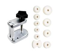 YIUPEDRFG Outil de Fermeture de boîtier Montre Comprenant Une Presse qualité supérieure avec des Matrices et des modèles fiables pour Une réparation Facile Montres, Matrices Remplacement