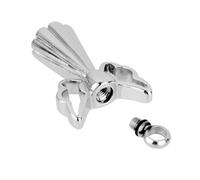 YIUPEDRFG Pendentif souvenir en acier inoxydable, bijou ouvrable contenant des cendres, magnifique pendentif en forme d'ange, joli et unique, porte-urne funéraire acier inoxydable