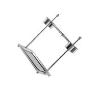 YIUPEDRFG Perchoir en Acier Inoxydable pour Perroquet, Support de Jeu pour Cage à Oiseaux, Jouet à mâcher et mordiller pour divertir et Apprendre, 44 x 33 x 60 cm