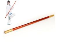 Yiustldd Bâton en Bois pour Arts Martiaux, Règle en Bois pour Tai Chi, Posture De Qi Gong Wushu Kung Fu Tai Chi Bang Traditionnel Chinois pour Personnes Âgées,B,70cm