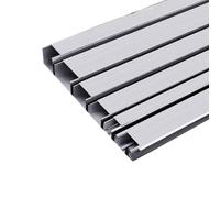 Yiustldd Goulotte de câbles carrée de 1 m, goulotte métallique, goulotte en Aluminium Robuste pour intérieur/extérieur/Garage/entrepôt,20x40mm
