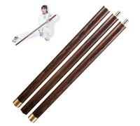 Yiustldd Règle De Tai Chi Traditionnelle, Bâton en Bois pour Posture De Qi Gong pour Personnes Âgées, Bâton De Taiji Portable pour Arts Martiaux, Wushu, Kung Fu, Tai Chi Bang,110cm