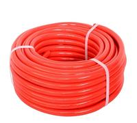 Yiustldd Tuyau De Chalumeau De Soudage, Tuyau De Chalumeau Oxyacétylénique De 6,5 Mm Tuyaux De Chalumeau De Coupe, Tuyau Industriel Antidéflagrant pour Équipement De Soudage,Rouge,20 Meter