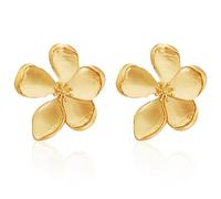 YIUWOD 1 Paireboucles D'Oreilles Femme Or - Boucle D'Oreille Fleur - Convient Pour Les Correspondances Quotidiennes,Les FêTes,Les DîNers de Mariage,Les Bals de Fin D'éTudes Et Les Cadeaux AttentionnéS