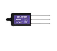 YIVELYYZG Capteur de Sol RS485 Modbus 7 en 1: Mesure l'humidité du, la température, l'EC, Le PH, NPK(Th-EC)