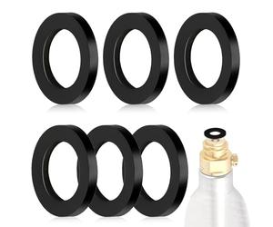 yivom Lot de 6 Joints Toriques de Rechange pour Cylindre C02, Joint Sodastream, Joints de Rechange, Joint de Remplacement pour Bouteille cylindrique C02 Quick Connect