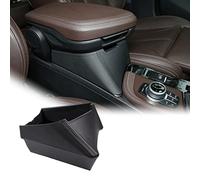 YIWANG Boîte de Rangement pour accoudoir Central de Voiture pour X1 F48 2016-2019, pour X2 F47 2018 2019 avec Conduite à Gauche (Noir)