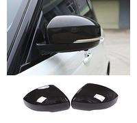 YIWANG Coques de rétroviseurs latéraux de voiture en ABS avec garniture, lot de 2 pièces pour Evoque 2016-2019, pour Discovery Sport 2015-2019, pour Jag F-Pace X761, capuchons de rétroviseurs latéraux