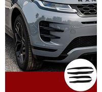 YIWANG Lot de 4 bandes autocollantes en ABS chromé brillant pour feux de brouillard avant de voiture pour RangeRover Evoque 2019 2020