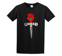 YIWEIXIANG Gonzo Hunter Thompson Journalism 1970'S Mens Short Sleeve T Shirt Size XL