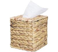 YIWEN Support de boîte à mouchoirs carré décoratif tissé - Support de Serviette décoratif Automobile pour Salle de Bain, Meuble, comptoir, Chambre, Bureau, Cuisine