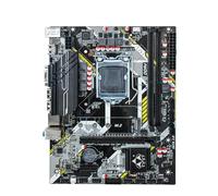 YIWENG Cartes mères d39,Carte mère d'ordinateur DDR4 B250A4 LGA1151,Prise en Charge du processeur 64G,Double Canal,Double Interface M.2,Realtek,1000 Mbit,USB3.0,3.0,condensateurs entièrement Solides