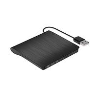 YIWENG Lecteur DVD,USB Pop-up Mobile Externe DVD-RW Lecteur Portable Odd Lecteur DVD Externe Lecteur ROM Writer pour Windows Linux 9.5MM Plug & Play