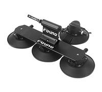 YIWENG Support de toit d'aspiration de vélo pour ventouse de toit de voiture support de porte-vélo en alliage d'aluminium à dégagement rapide pour 1 vélo,barres de toit aspirantes pour vélo pour voitu