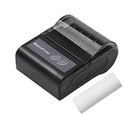 YIWEOG Imprimante de reçus Thermique Portable BT 80 mm Mini imprimante Mobile personnelle de factures POS avec Batterie Rechargeable Prise en Charge ESC/POS Compatible avec Android iOS Windows pour