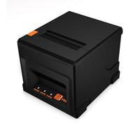 YIWEOG Imprimante de reçus USB + BT 80 mm Imprimante POS avec coupeur Automatique Impression Thermique directe de Bureau Compatible avec Le Support ESC/POS pour l'expédition Entreprise Restaurant