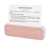 YIWEOG Imprimante Papier A4 Imprimante sans Fil à Transfert Thermique Direct Mini imprimante Photo Mobile 210 mm Connexion USB BT avec 1 Rouleau de Papier Thermique Prise en Charge de la Largeur du