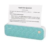 YIWEOG Imprimante Papier A4 Imprimante sans Fil à Transfert Thermique Direct Mini imprimante Photo Mobile 210 mm Connexion USB BT avec 1 Rouleau de Papier Thermique Prise en Charge de la Largeur du