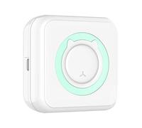 YIWEOG Imprimante Photo Portable Multifonction Tout-en-Un pour Smartphone Imprimante Thermique instantanée sans Fil avec 10 Rouleaux de Papier Autocollant 1 Rouleau de Papier Thermique Compatible