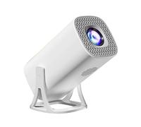 YIWEOG Projecteur 1080P WiFi BT5.2 Système Android 11 Projecteur de Film Rotatif à 180 ° avec écran d'affichage de 120 Pouces Technique de Miroir Haut-Parleur intégré Correction Automatique du