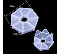 YIWU NING CHENG BOÎTE DE Rangement en Plastique 10X10X2CM 1PC/Sac