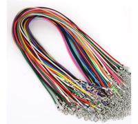 YIWU NING CHENG Collier en Simili 2MM X 45+5CM 10PCS/Sac