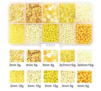 YIWU NING CHENG KIT DE Perles DE ROCAILLE en Verre ET Paillettes