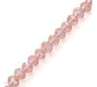 YIWU NING CHENG Perles en Verre Forme RONDELLE 6MM 80 PIÈCES