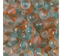 YIWU NING CHENG Perles en Verre Rondes 10MM 30PCS/Sac