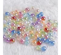 YIWU NING CHENG Perles Rondes ACRYLIQUES 6MM 100PCS/SAC
