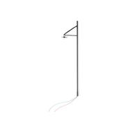 YIXANNX 1:50/1:87 lampadaires 3V/12V modèle Faisant la Lampe de Train de Chemin Fer Miniature Bricolage Mousse Blanc Chaud Ampoule pour la décoration, Noir/Blanc Chaud